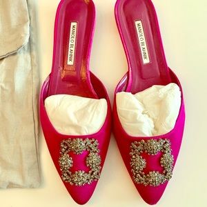 Valentine pink authentic Manolo